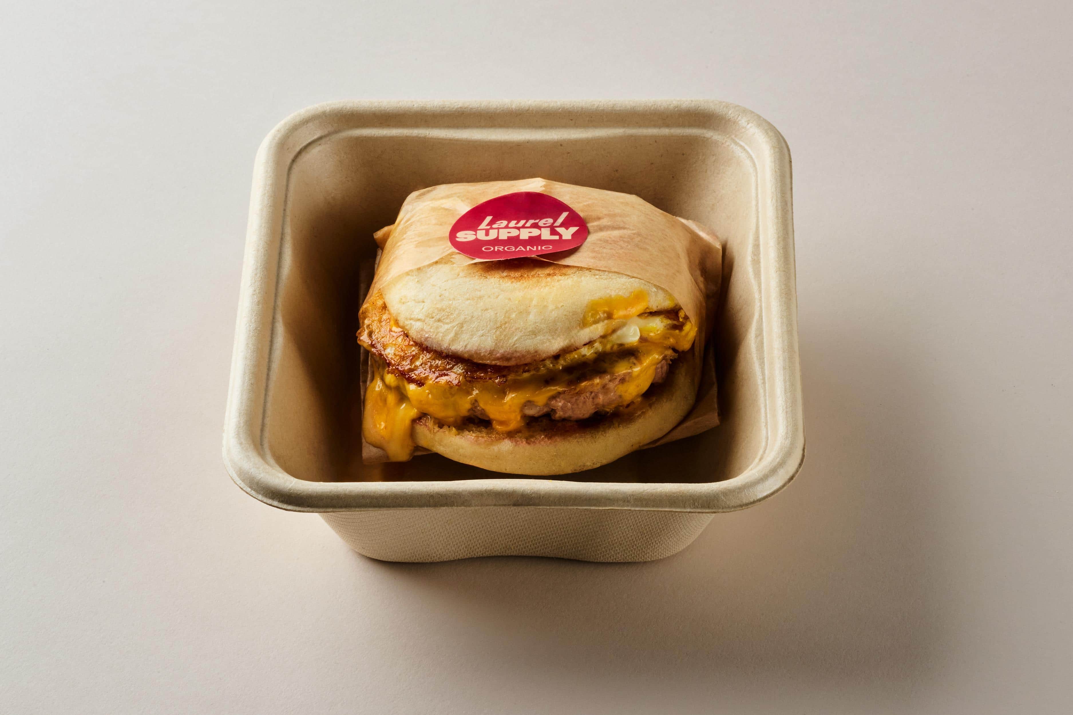 Organic Sausage, Egg, and Cheese Muffin